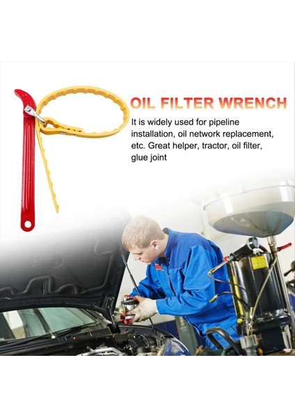 8inch/12 Inç Kayış Anahtarı Araba Yağ Filtresi Çekme Kayışı Anahtar Anahtarı Ayarlanabilir Kartuş Yağ Filtresi Çıkarma Onarım Aletleri (Yurt Dışından) indirimleri