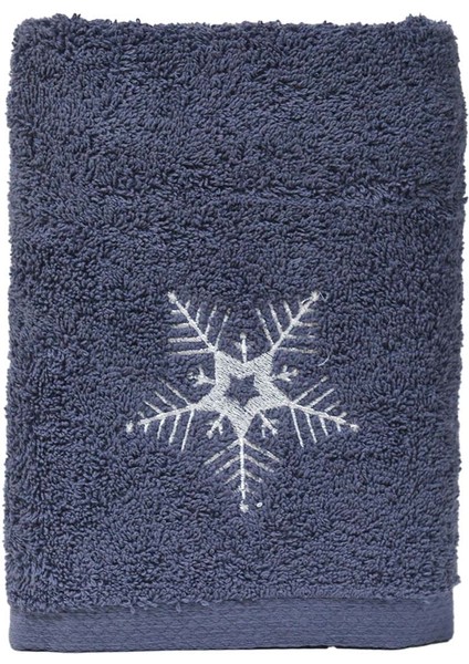 Kar Tanesi Nakışlı 50X90CM Yılbaşı Havlusu fiyatları