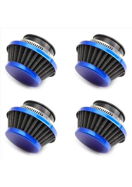 4 Adet 42 mm Hava Filtresi 47CC 49CC Süper Çocuk Motosikleti Yükseltme Kiti Mini Dirt Bike Atv Quad Alüminyum Hava Filtresi Mavi (Yurt Dışından)