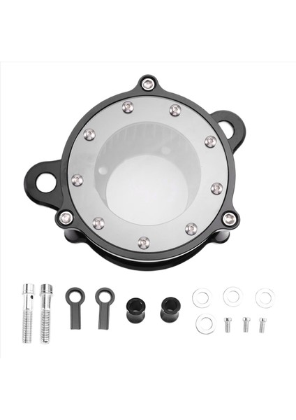 Motosiklet Hava Filtre Kiti Harley Sportster Için Hava Temizleyici Seti XL883 XL1200 Demir 883 48 72 1991-2021 (Yurt Dışından)