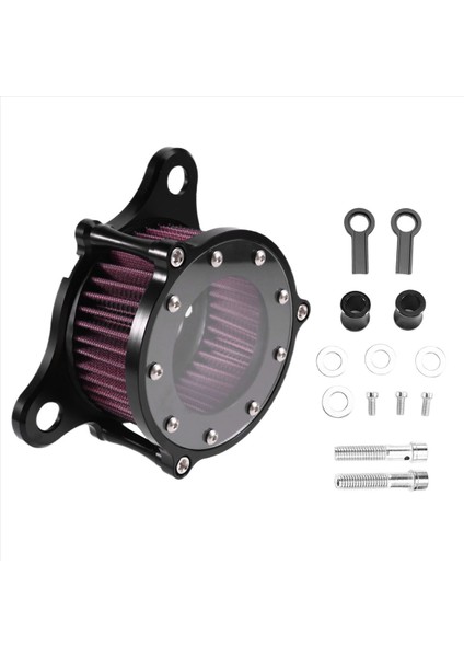 Motosiklet Hava Filtre Kiti Harley Sportster Için Hava Temizleyici Seti XL883 XL1200 Demir 883 48 72 1991-2021 (Yurt Dışından) fiyatları