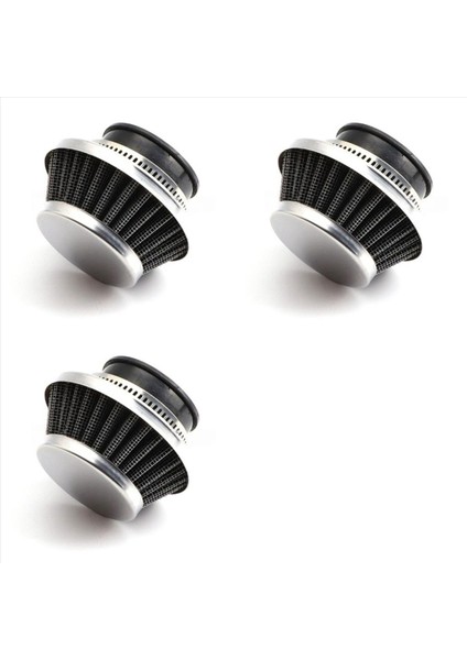 3 Adet 42 mm Hava Filtresi 47CC 49CC Süper Çocuk Motosikleti Yükseltme Kiti Mini Dirt Bike Atv Quad Alüminyum Hava Filtresi Gümüş (Yurt Dışından)
