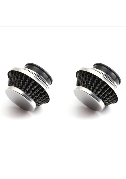 2 Adet 42 mm Hava Filtresi 47CC 49CC Süper Çocuk Motosikleti Yükseltme Kiti Mini Dirt Bike Atv Quad Alüminyum Hava Filtresi Gümüş (Yurt Dışından)