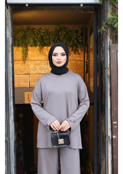 Düğmeli Modal Takım modelleri