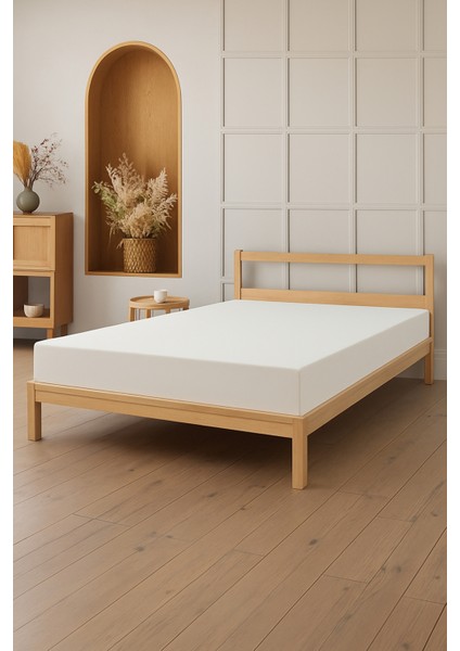 %100 Pamuk Tek Kişilik Lastikli Çarşaf - Düz Renk - 100X200 cm & 120X200 cm