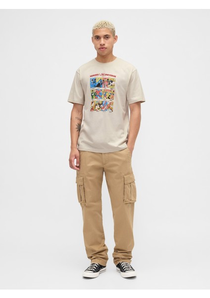 Erkek Bej Wb™ Everyday Soft Relaxed Grafik T-Shirt indirimleri