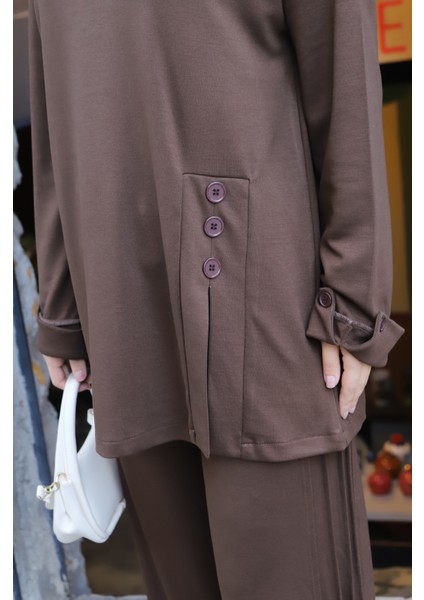 Düğmeli Modal Takım indirimleri