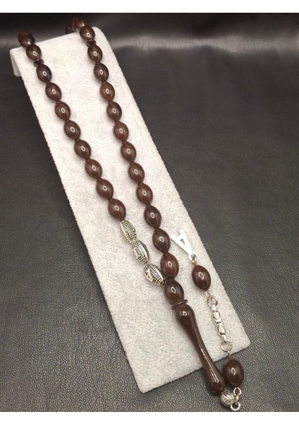 Kahverengi Isme Özel Toz Kehribar Tesbih(Satıcıya Soru Sordan Detay Için Ulaşabilirsiniz)