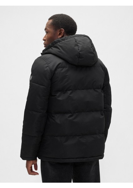 Erkek Siyah Coldcontrol Max Relaxed Heavyweight Puffer Şişme Mont fırsatları