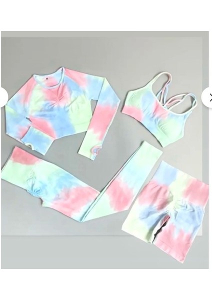 Pilates Yoga Fitness Tayt Takımı 4lü fiyatları