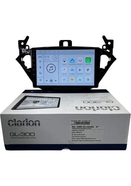 Opel Corsa (E) Clarion 4-64 Tam Profesyonel Oem Multimedia modelleri