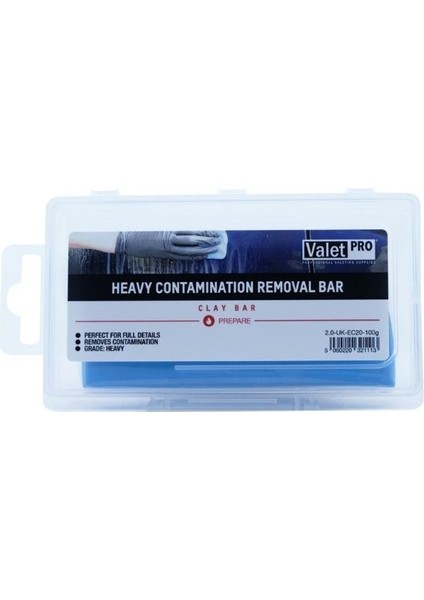 Clay Rider Kil Kaydirici Sprey 500ML. ve Valet Pro Yüzey Temizleyici Mavi Kil - Blue Clay 100GR modelleri