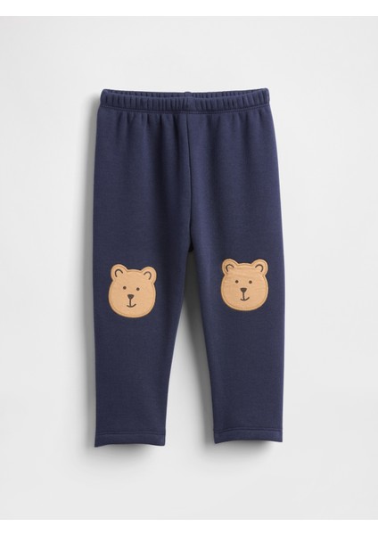 Bebek Lacivert Pull-On Cozy Astarlı Pantolon