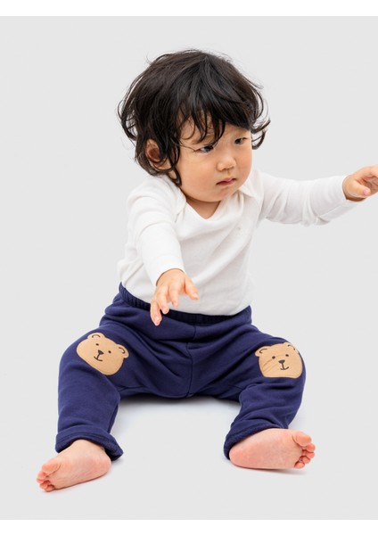 Bebek Lacivert Pull-On Cozy Astarlı Pantolon modelleri
