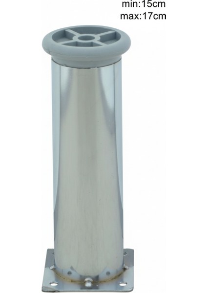 Metal Ayarlanabilir 4 Adet Mobilya Ayağı Metal Tablalı 15CM indirimleri