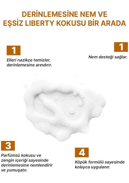 Liberty Nemlendirici Köpük Sabun 300 ml fiyatları