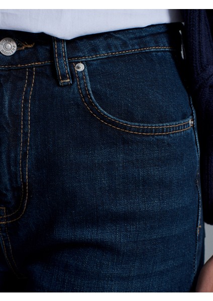 72094 %100 Pamuk Wide Leg Jean-Tint fırsatları