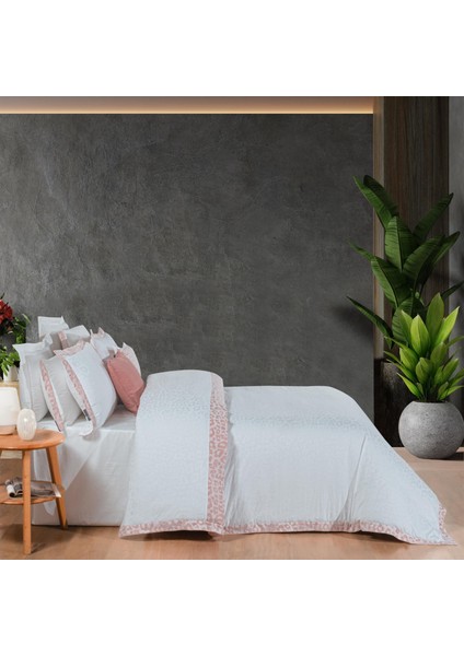 Lopez Çift Kişilik %100 Pamuk Saten "300 Tc" Nevresim Takımı Somon fiyatları