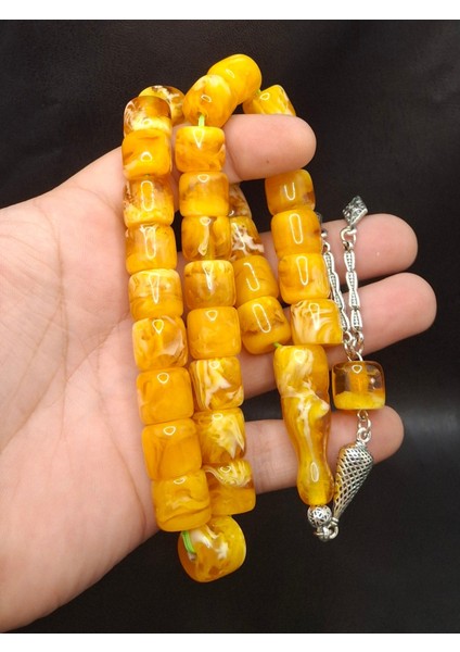 Özel Büyük Model Turuncu Renk Kesme Kesim Toz Kehribar Tesbih fiyatları