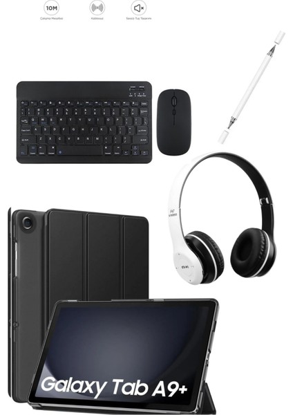 Glaxy Tab A9+ 8 GB 256 GB Tablet+Kılıf Klavye+Mosue+Kulaklık+Kalem