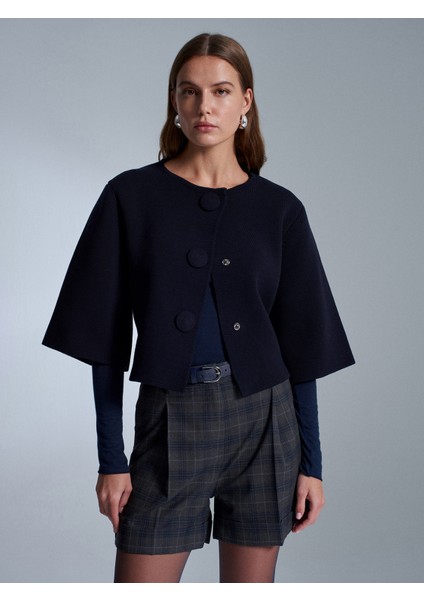 71666 Kemerli Pensli Mini Şort-Antrasit indirimleri