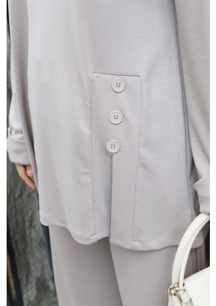 Düğmeli Modal Takım indirimleri