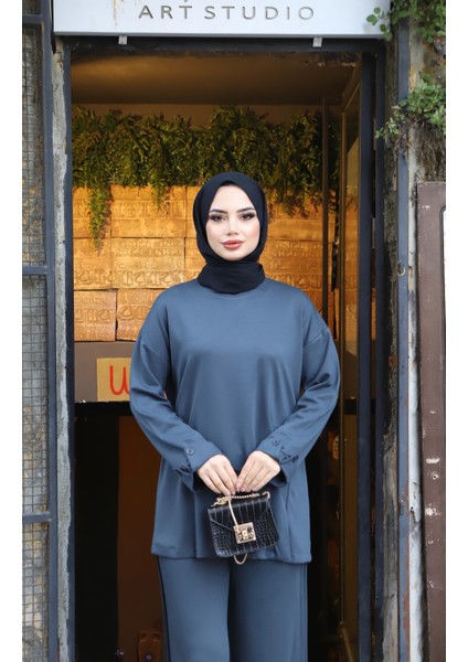 Düğmeli Modal Takım modelleri