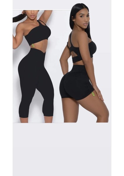 Pilates Yoga Fitness Tayt Takımı 3lü