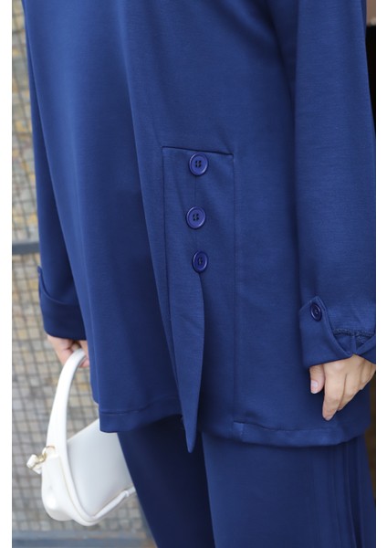 Düğmeli Modal Takım indirimleri