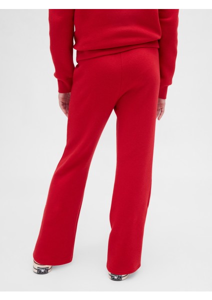 Kız Çocuk Kırmızı Gap Logo Eşofman Altı modelleri