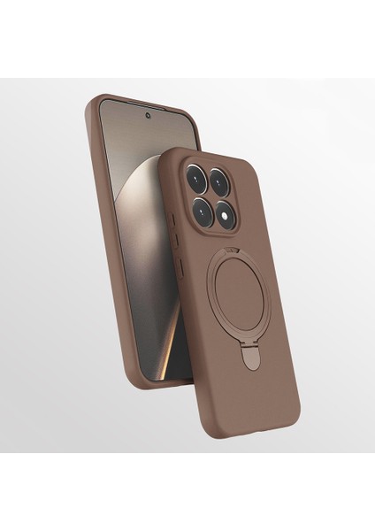 Xiaomi 15T Kılıf M-Safe Şarj Özellikli Standlı Samara Kapak