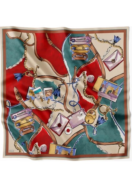 Twill Ipek Eşarp 25KA4205-80 fiyatları