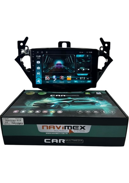 Opel Corsa (E) Navimex 6-128 (Fanlı) Profesyonel Oem Multimedia
