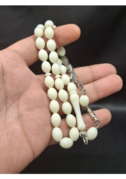 Beyaz Renk Isme Özel Toz Kehribar Tesbih(Satıcıya Soru Sordan Ismi Iletmeniz Gerekmektedir) fiyatları