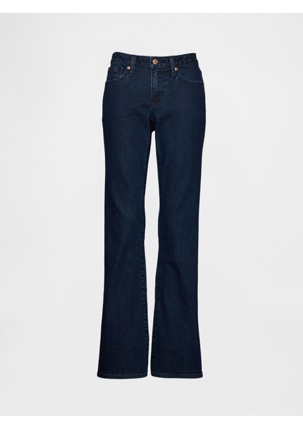 Kadın Lacivert Curvy Low Rise Long & Lean Jean Pantolon fiyatları