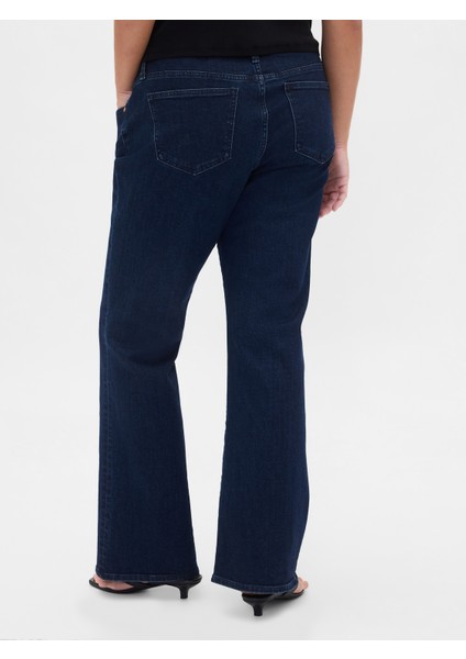 Kadın Lacivert Curvy Low Rise Long & Lean Jean Pantolon modelleri