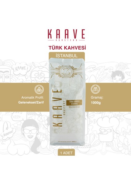 Türk Kahvesi Istanbul 1.000 gr fiyatları