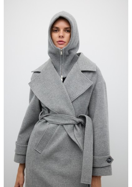 Yün Karışımlı Balaklava Gri K2672003_004 fiyatları