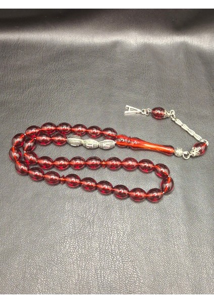 Kırmızı Renk Isme Özel Toz Kehribar Tesbih(Satıcıya Soru Sordan Ismi Iletmeniz Gerekmektedir) modelleri