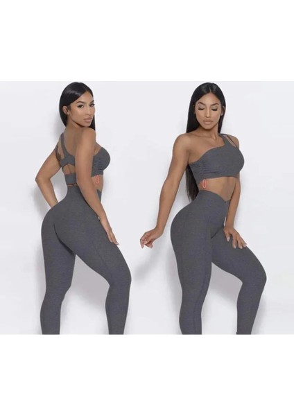 Pilates Yoga Fitness Tayt Takımı 3lü