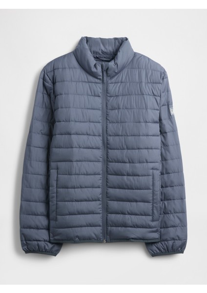 Erkek Mavi 100% Geri Dönüştürülmüş Relaxed Coldcontrol Şişme Mont fiyatları