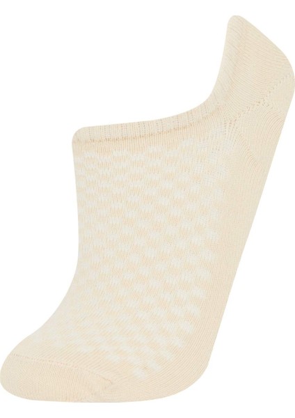 Kadın 3'lü Pamuklu Babet Çorap