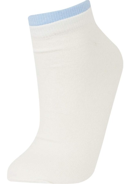 Kadın 3'lü Pamuklu Patik Çorap E2096AXNS