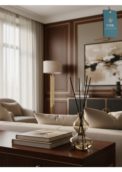 Luxury | Gılden Tranquılıty | Reed Diffuseur Şişesi & Oda Kokusu | Bamboo Ink Elegance 500 ml fiyatları