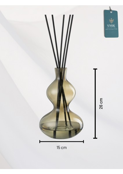 Luxury | Gılden Tranquılıty | Reed Diffuseur Şişesi & Oda Kokusu | Bamboo Ink Elegance 500 ml fırsatları