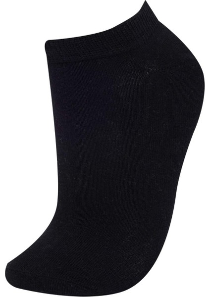 Kadın 3'lü Pamuklu Patik Çorap