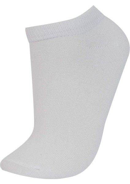 Kadın 3'lü Pamuklu Patik Çorap