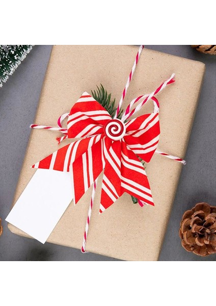 Noel Yaylar 12 Parça Kırmızı ve Beyaz Şenlikli Süslemeler Çelenk Açık Hava Düğün Partisi Için Noel Yaylar Süslemeleri (Yurt Dışından) fiyatları