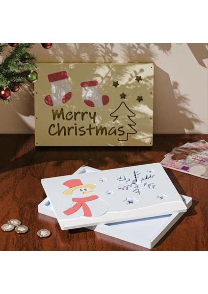 Silikon Para Tutucu Kalıp 2 Parça Şablonlar Çorap Noel Para Zarf Kalıp Alçı Reçine Kil B (Yurt Dışından) fiyatları