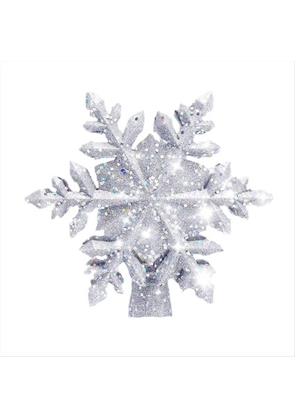 Dahili LED Kar Tanesi Projektör Işıkları ile Noel Yıldız Ağaçları Topper Kar Tanesi Ağacı Topper Abd Plug (Yurt Dışından)